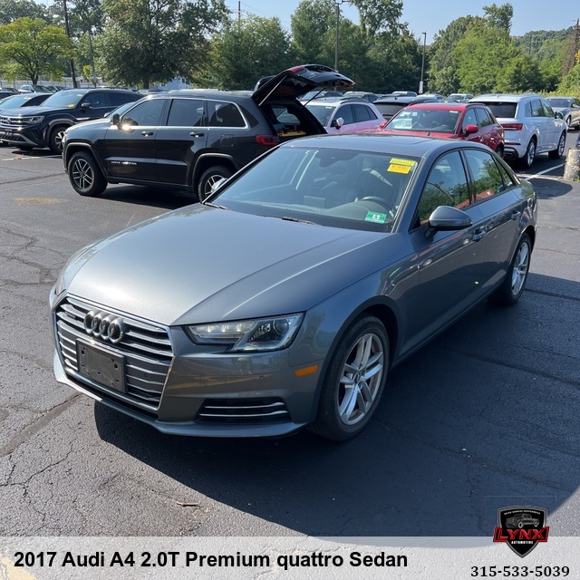 2017 Audi A4 2.0T Premium quattro Sedan