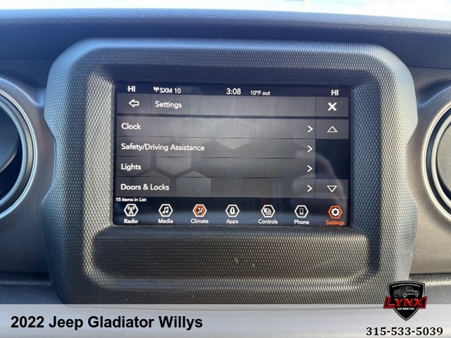 2022 Jeep Gladiator Willys