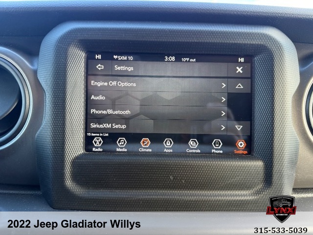 2022 Jeep Gladiator Willys