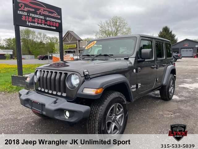 2018 Jeep Wrangler JK Unlimited Sport