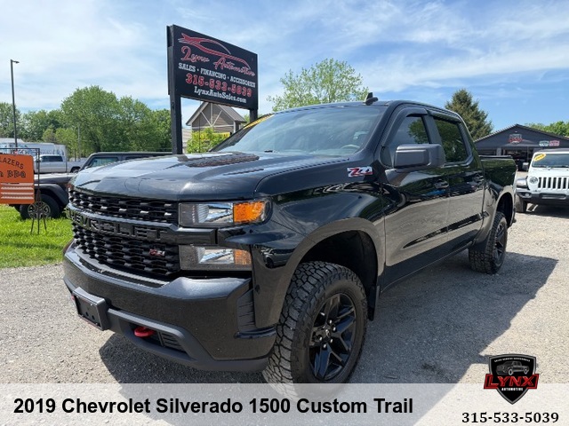 2019 Chevrolet Silverado 1500 Custom Trail Boss Crew Cab Short Box 