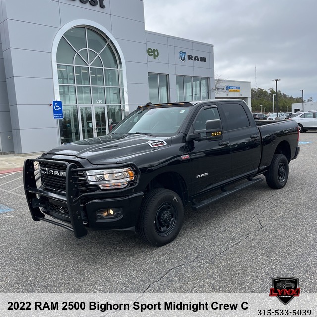 2022 RAM 2500 Bighorn Sport Midnight Crew Cab SWB 
