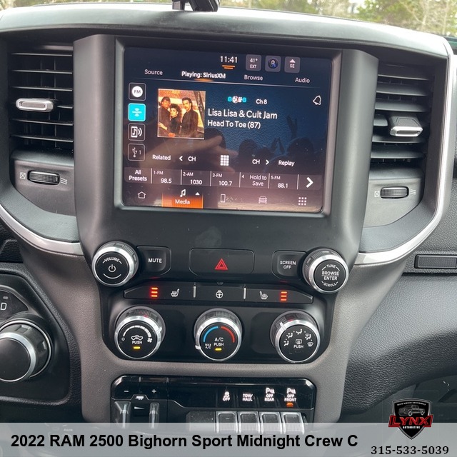 2022 RAM 2500 Bighorn Sport Midnight Crew Cab SWB
