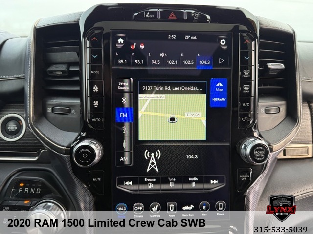 2020 RAM 1500 Limited Crew Cab SWB