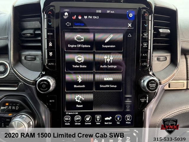 2020 RAM 1500 Limited Crew Cab SWB