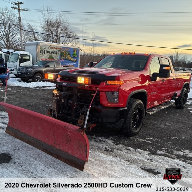 2020 Chevrolet Silverado 2500HD Custom Crew Cab Long Box PLOW 