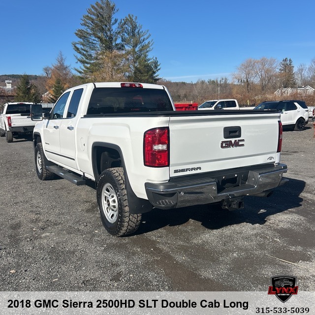 2018 GMC Sierra 2500HD SLT Double Cab Long Box