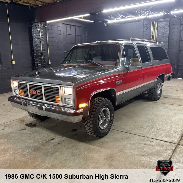 1986 GMC C/K 1500 Suburban High Sierra 