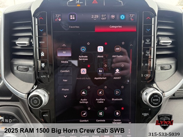 2025 RAM 1500 Big Horn Crew Cab SWB