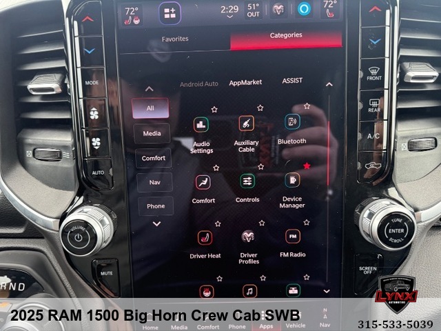 2025 RAM 1500 Big Horn Crew Cab SWB