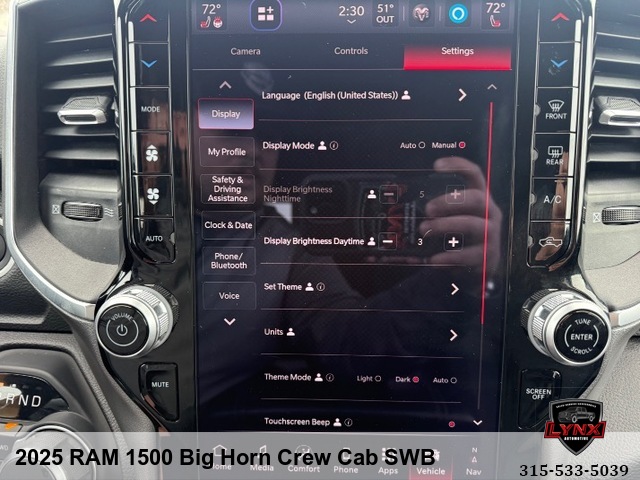 2025 RAM 1500 Big Horn Crew Cab SWB