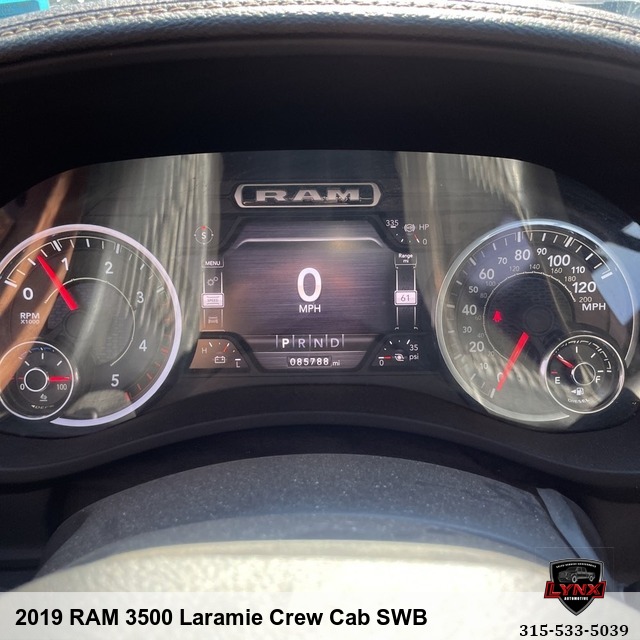2019 RAM 3500 Laramie Crew Cab SWB