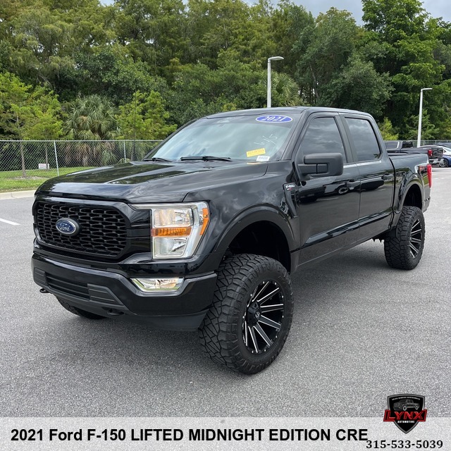 2021 Ford F-150 LIFTED MIDNIGHT EDITION CREW CAB